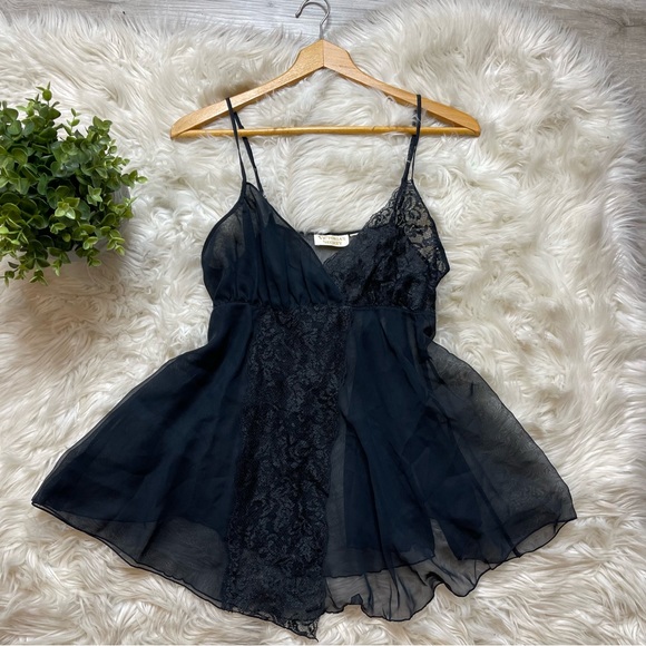 Victoria's Secret Other - Vintage Gold Label Victoria’s Secret Tulle Lace Lingerie